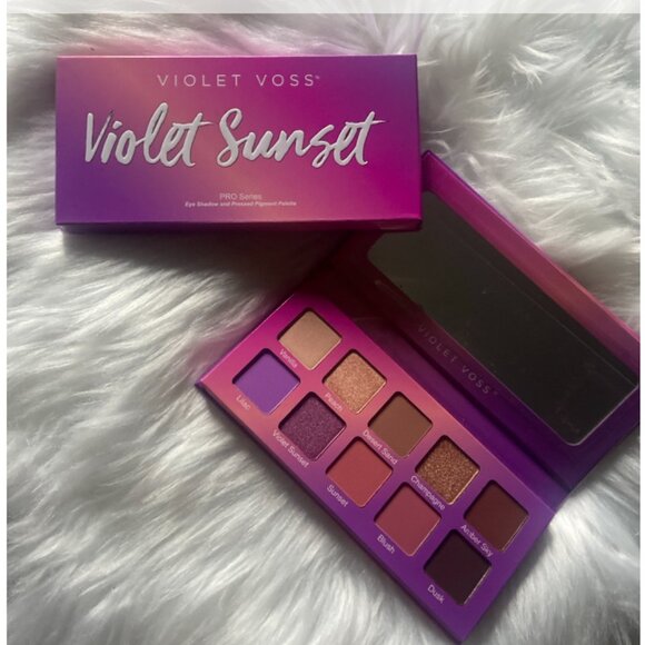 Violet‎ Voss Violet Sunset Pro Series Eyeshadow Pressed Pigment Palette - Picture 1 of 4